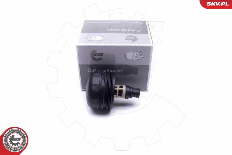 Cap, oil filter housing